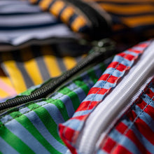 Load image into Gallery viewer, Stripe Semicircle Pouch