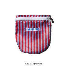 Load image into Gallery viewer, Stripe Semicircle Pouch