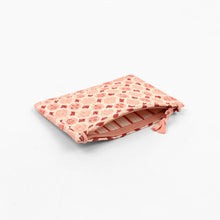 Load image into Gallery viewer, Block Printed Spring Bloom Zipper Pouch