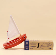 Load image into Gallery viewer, Maison Tirot - Wooden Toy Boat - Le Bâchi