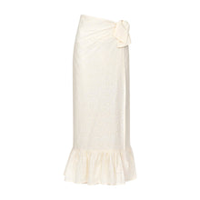Load image into Gallery viewer, Ivory Eyelet Vienna Sarong