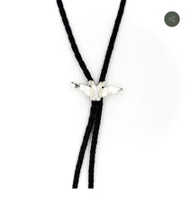 Load image into Gallery viewer, GOGO Armadillo Vertebrae Bolo - Sterling Silver