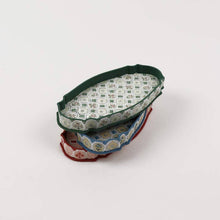 Load image into Gallery viewer, Block Printed Tray - Spring Bloom Green