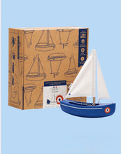Load image into Gallery viewer, Maison Tirot - Wooden Toy Boat - Le Sloop