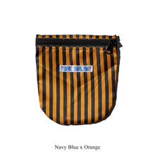 Load image into Gallery viewer, Stripe Semicircle Pouch