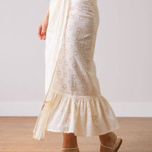 Load image into Gallery viewer, Ivory Eyelet Vienna Sarong