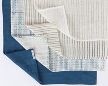 Load image into Gallery viewer, Indigo Dyed Dinner Napkins