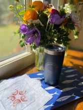Load image into Gallery viewer, Embroidered Shrimp Cocktail Napkins