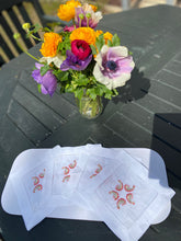 Load image into Gallery viewer, Embroidered Shrimp Cocktail Napkins
