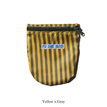 Load image into Gallery viewer, Stripe Semicircle Pouch

