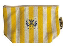 Load image into Gallery viewer, Organic Cotton Striped Zipper Bags
