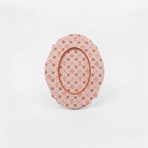 Oval Picture Frame - Spring Bloom Orange