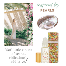 Load image into Gallery viewer, Pearl Gemstone Perfume Oil Concentrate Roll-On- 1/8 oz
