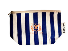Load image into Gallery viewer, Organic Cotton Striped Zipper Bags
