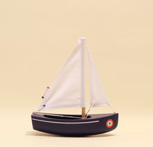 Load image into Gallery viewer, Maison Tirot - Wooden Toy Boat - Le Sloop

