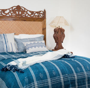 Block Printed Lumbar Pillows