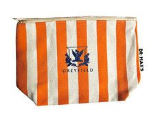 Load image into Gallery viewer, Organic Cotton Striped Zipper Bags
