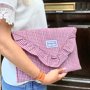 Greyfield x Maison Mallow Bordeaux Clutch