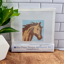 Load image into Gallery viewer, Horse Needlepoint Kit 4x4
