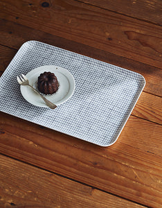 Linen Coated Tray - Medium